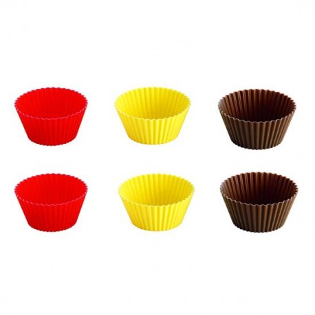 Tescoma - PIROTTINI IN SILICONE 7 CM - SET 6 PZ