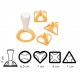Tescoma - TAGLIA RAVIOLI - SET 4 FORME