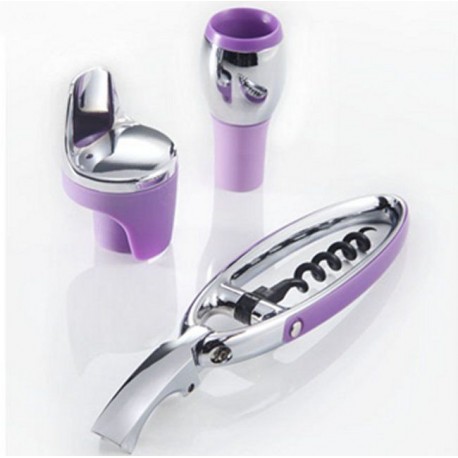 BRANDANI - SET ENOTECA 3PZ LILLA